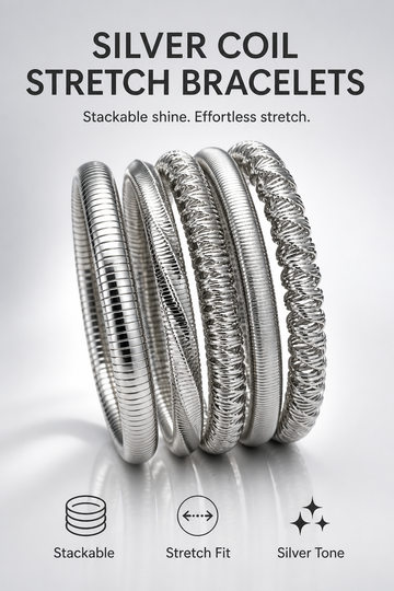 Coil Stretch Bracelets