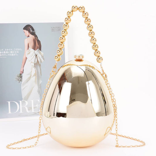 Metallic Acrylic Clutch