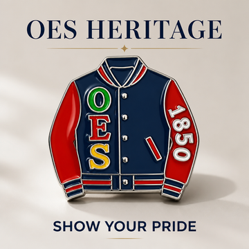 OES Jacket Brooch