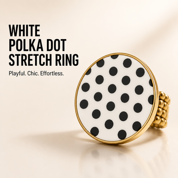 Polka Dot Stretch Ring