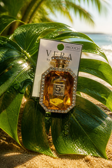 Perfume Bottle Brooch