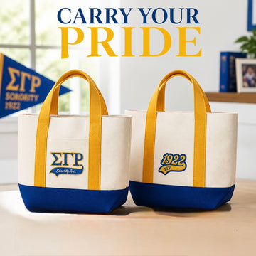 SGRHO Canvas Mystery Tote Bag