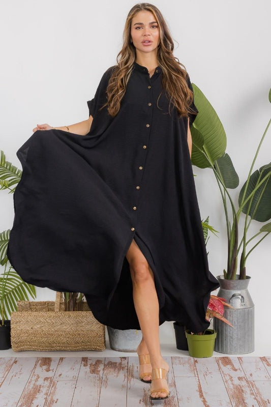 Free Size Flowy Maxi Dress