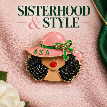 Diva Hat Brooch