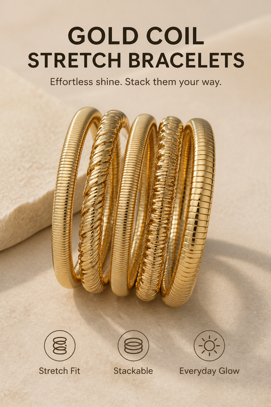 Coil Stretch Bracelets