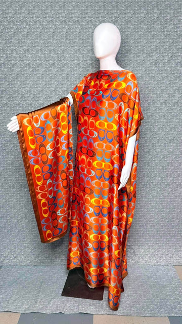 Kaftan With Scarf