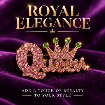Bling Queen Brooch