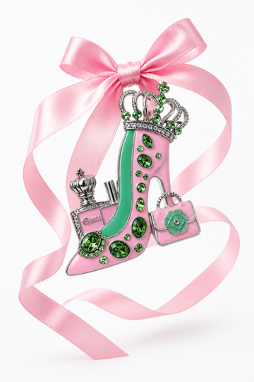 Crown Stiletto Brooch