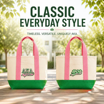 AKA Canvas Mystery Tote Bag