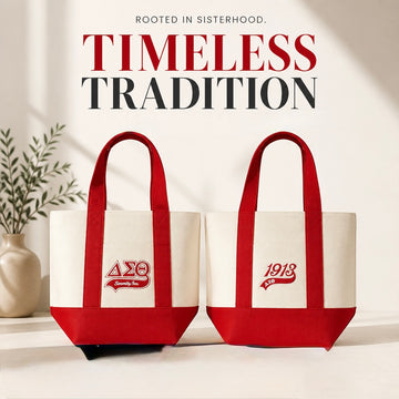 DST Canvas Mystery Tote Bag