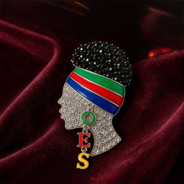 OES Bling Brooch