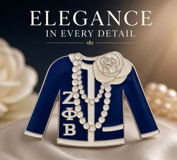 Zeta Jacket Brooch