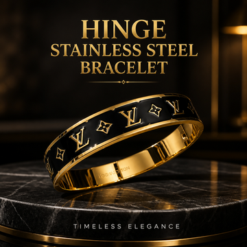 Stainless Steel Hinge Bracelet
