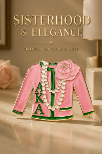 AKA Jacket Brooch