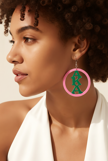 Wooden AKA Fishhook Earrings