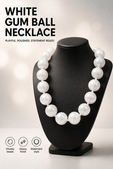 Jumbo Gum Ball Necklace