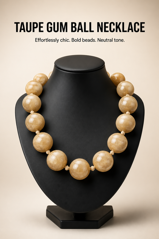Jumbo Gum Ball Necklace