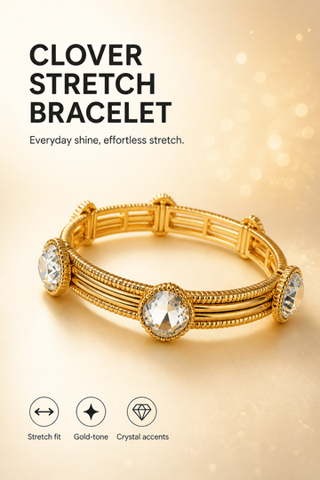 Clover Stretch Bracelet