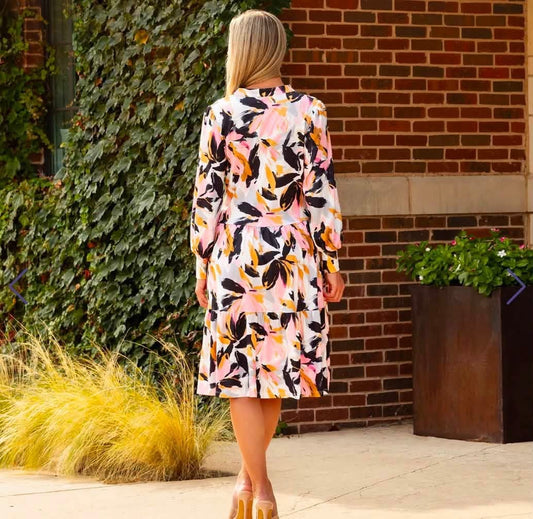 Multi Dress With Pockets