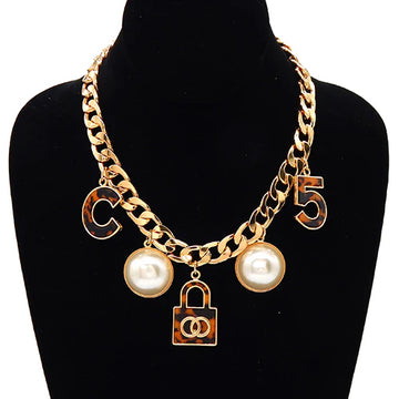 Gold Tortoise Charm Necklace