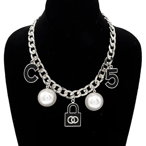 Silver Charm Necklace