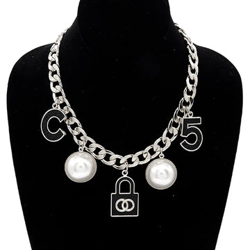 Silver Charm Necklace