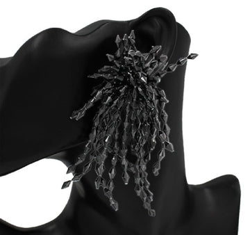 Post Back Fringe Earrings