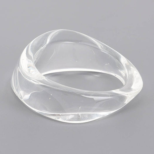 Clear Acrylic Bangle