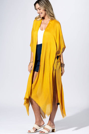 Goldenrod Flow Kimono