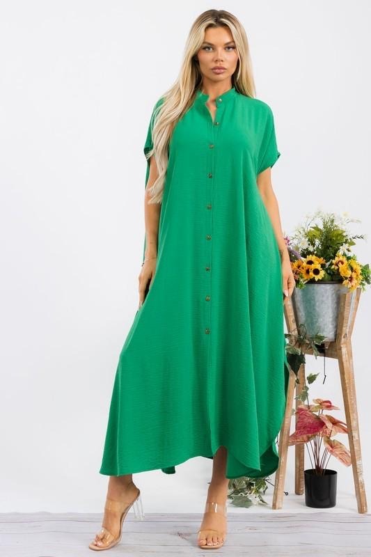 Free Size Flowy Maxi Dress