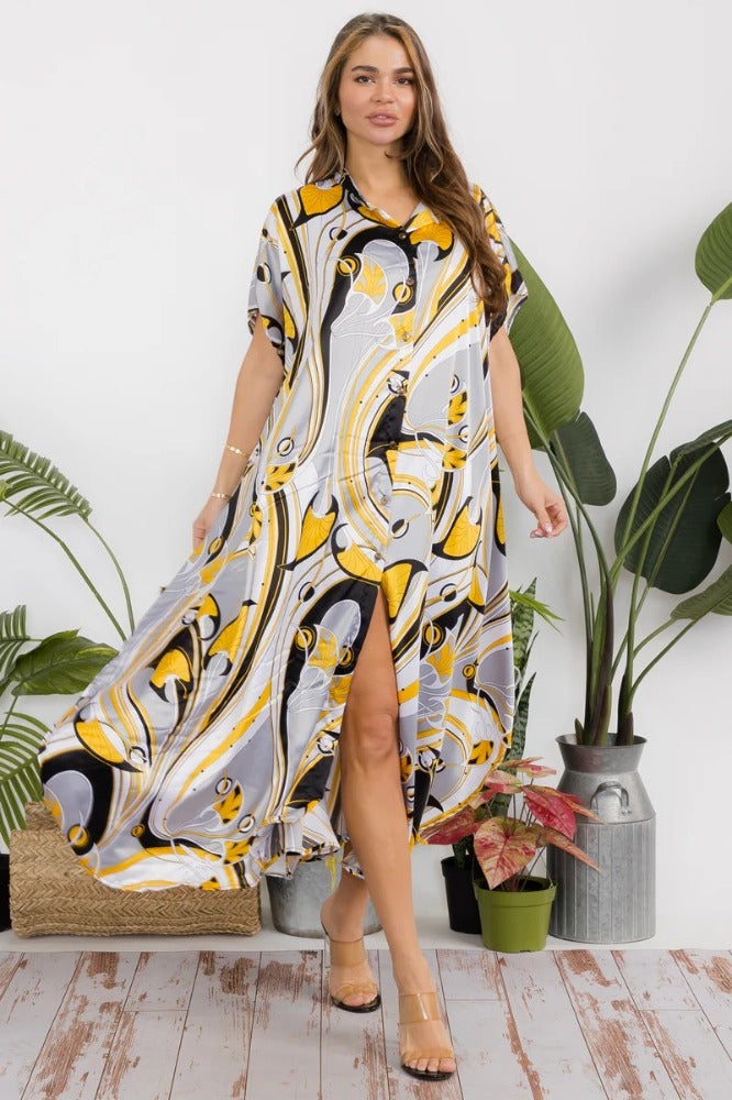 Free Size Flowy Maxi Dress