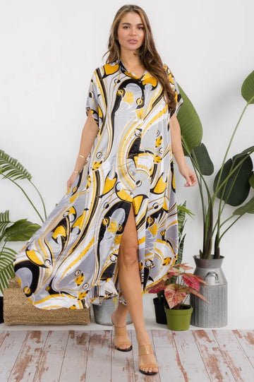 Free Size Flowy Maxi Dress