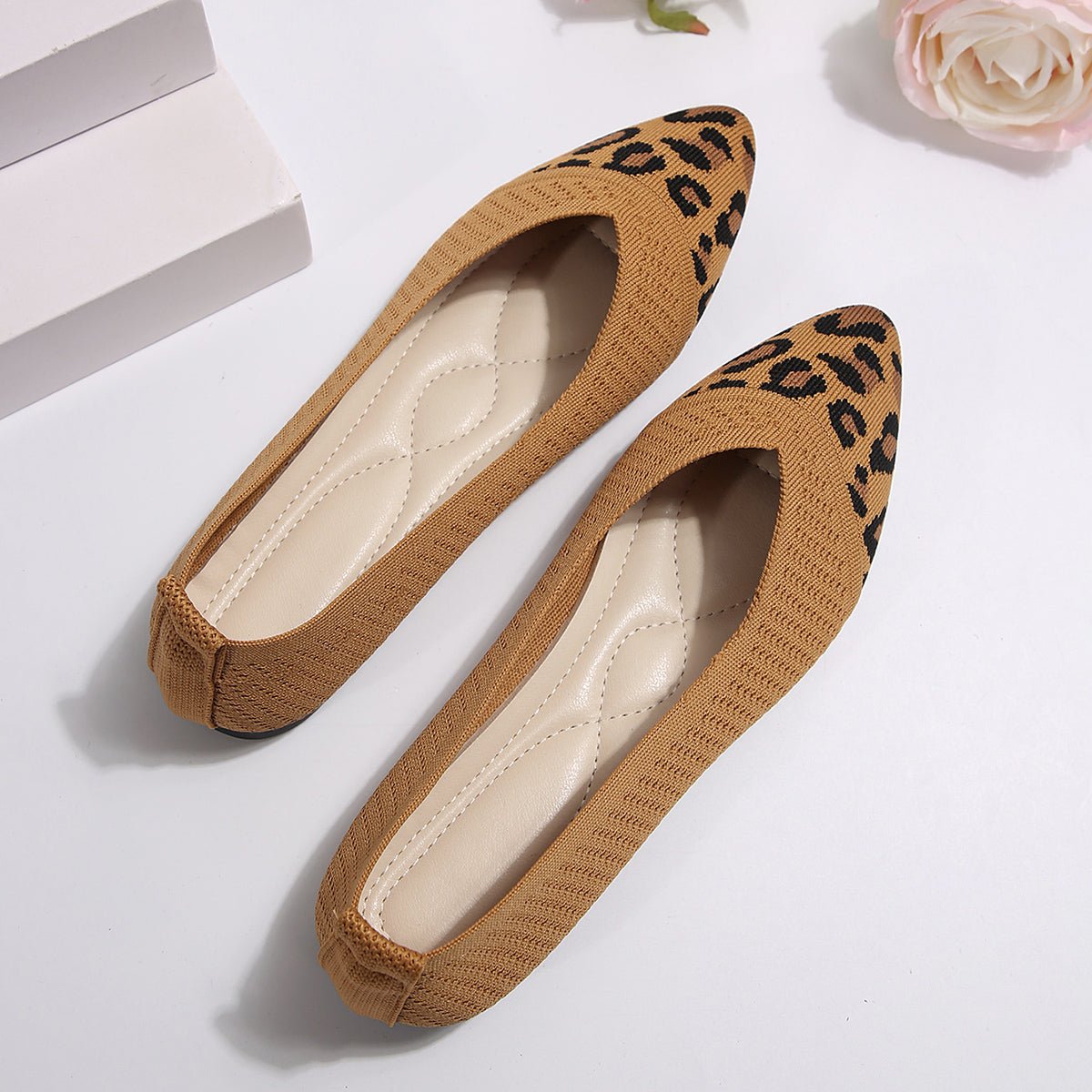 Point Toe Flat Slip - Ons