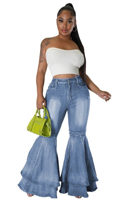 SEXY FASHION STYLE DENIM PANTS